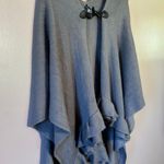 SALE! Gray Apt 9 Soft Poncho Sweater EUC Photo 2