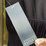 Adrianna Papell NWT  Fit Flare Ruched Waist
Lace Panel V Neck Twirl Skirt Dress 4 Photo 4