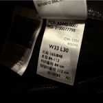 Levi's 724 High Rise Straight Leg Black Silver Metallic Jeans Sz 33 x 30 NEW Photo 7