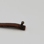 Boho Leather Bracelet Purple Gemstone Cord Wrap Rhinestone Brown Stone Photo 3