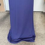 FSL Apparel Womens Dress Size Medium Maxi Sleeveless Stretch Side Slit Beach Purple Photo 2