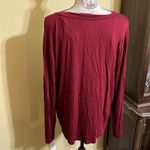 Alfani  Intimates V- Neck Long Sleeve Lounge/ Sleep Top Photo 3