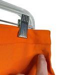 Versace  Cady Bright Orange Pants IT/EU 42 Viscose Satin Bootcut Shiny US 6 Med M Photo 5