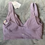 Lululemon  Align V-Neck Bra *Light Support, C/D Cup Purple Ash Size 6 Photo 2
