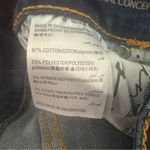 INC  International Concepts Straight Leg cropped fringe jeans Denim button fly Photo 8