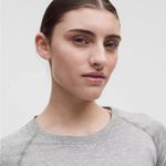 Lululemon Gray Slate Swiftly Tech Short-Sleeve Athletic Top Photo 4