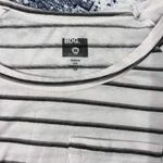 BDG Y2k Urban Outfitters White & Black Striped Top with Pocket - Size XS Photo 2