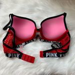 PINK - Victoria's Secret PINK Red Wear Everywhere Push-up Bra Photo 4