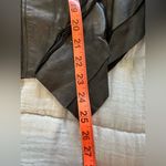  100% Leather Black Moto Jacket hook closure Hinge Size 1 Photo 10