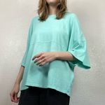 BDG Aqua Oversized Wide Sleeve Tshirt Photo 1