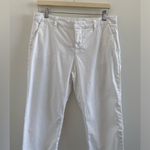 Frank & Eileen  White Wicklow Italian Chino Pant Size 8 *FLAW* Photo 3