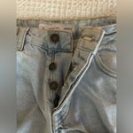 SUBDUED Vintage Crop Distressed Light Wash Denim Shorts Y2K Skater Size 26 Blue Photo 3