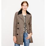 J.Crew NWT Captain Coat in Jeweled Houndstooth Beaded Wool Topcoat 10 $495 Photo 10