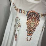 Show Me Your Mumu  Mellow Sz Small Bull Skull Jolo Tank White Photo 3