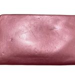 Metallic Pink Wallet Clasp Credit Card Holder Billfold Snap Photo 1