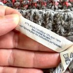 Aeropostale Womens Knit Sweater Pullover Slouch Striped Stretchy Pink Orange Lrg Photo 7