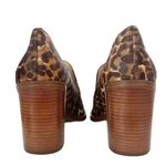 Vince Camuto Genuine Calf Hair Wevenly Pump Animal Print Block Heel Size 8 NEW Photo 5