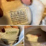 Skechers  OFF WHITE "STREET MILLION WILD INTUITION" WEDGE HEEL BOOTIES (8) Photo 10