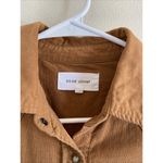 Dear John  Camel Tan Pearl Snap Western Festival Rodeo Corduroy Shirt Womens XS Photo 2
