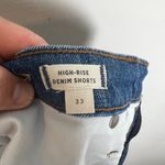 Madewell - High-Rise Denim Shorts Coeling Wash Blue Jeans Summer Photo 6