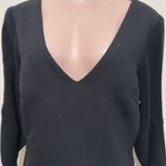 Badgley Mischka  black bubble sleeve sheath woman dress size 12 still on website Photo 3