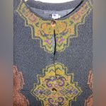 Peruvian Connection $250 Beautiful Peruvian‎ Connection Printed Poncho ( XS ) Photo 2