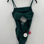 Andrea Iyamah  Tiaca One-Piece Swimsuit in Forest Green Photo 5