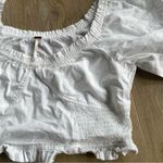 Free People  Puff Sleeve Crop Top Photo 2