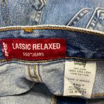 Levi's 550 Women's Blue High Waist Straight Tapered Relaxed Denim Jeans Pants L Photo 4