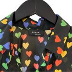 Akris  Sleeveless Rainbow Heart-Print Blouse 6 Photo 2