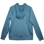 Under Armour  Big Logo Blue Fleece Long Sleeve Hooded Sweatshirt 1318396 Size L Photo 1