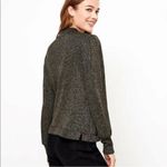 Loft Ann Taylor  Mock neck Metallic Sweater Top Photo 1