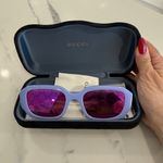 Gucci Violet Rectangular Frame GG Sunglasses GG1535S Photo 9