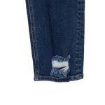 KanCan Jeans Mid Rise Rolled Hem Distressed Boyfriend Blue Jeans Women's Size 26 Photo 2