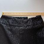 Soft Surroundings  Womens Black Leopard Print Legging Ankle Pants Size S Photo 6