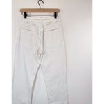 AGOLDE Womens Jeans White Riley High Rise Straight Crop Denim Button Fly Size 27 Photo 8