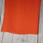 J.Crew  Naomi Top Orange Lined Silk Sleeveless Ruffle Neck Blouse Photo 10