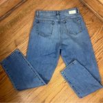 Current/Elliott The Boyfriend Straight Leg High Rise Stormy Denim Jeans Size 27 Photo 4