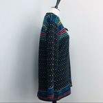 Liz Wear Claiborne Vintage Ski Sweater Womens Medium Black Photo 2