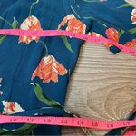 Privacy Please  revolve floral faux wrap dress blue sz XS Photo 4