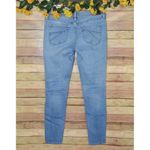 Dear John  Joyrich Ladies Light Blue Comfort Skinny Leg Denim Jeans 30 Distressed Photo 5