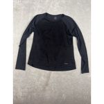 Patagonia  Womens Shirt Black M Capilene Performance Baselayer Long Sleeve Photo 3