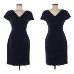 Banana Republic dress size 6 blue navy wool suit Photo 1