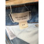 Madewell  Womens Curvy Kick Out Crop Jean 29 Blue Mid Rise Flare Leg Medium Denim Photo 2