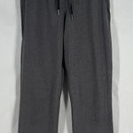 Lululemon  On The Fly Ankle Pants Womens 6 Gray Stretch High Rise Drawstring Photo 0