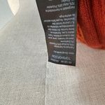 Topshop Burnt Orange Waffle Knit Chunky Sweater with side zips 943 Photo 4