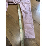 EXPRESS  Skinny High Rise Pants Size 4R Pink Stretch Classic City Preppy Office Photo 4