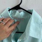 Hinson Wu Lulu Ruffle Elbow Sleeve Shirt Size M Blue Size M Photo 2