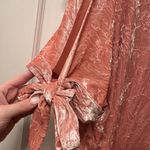 Maeve  Pink Velvet‎ Cold Shoulder Top Photo 2