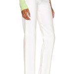 AGOLDE Criss Cross Straight Jeans Womens 24 White Organic Cotton High Rise Chic Photo 2